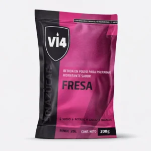 VI4 Isotónico en Polvo – Fresa (20 L)