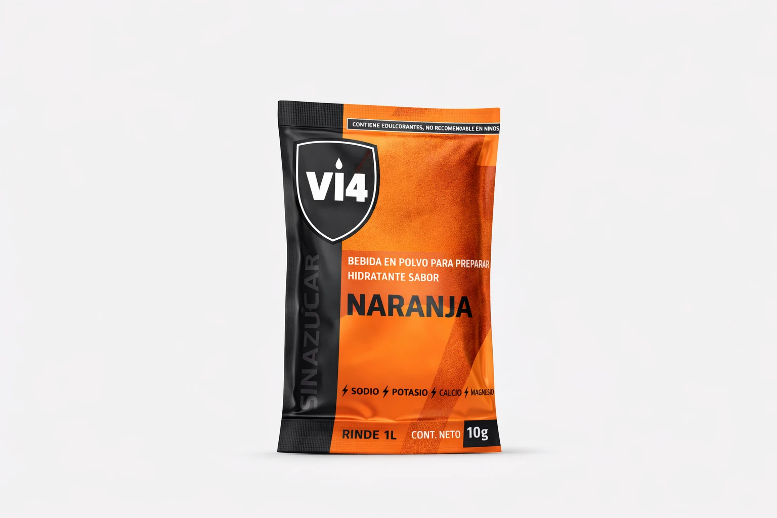 VI4 Isotónico en Polvo – Naranja (1 L)